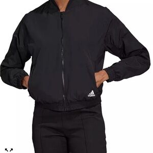 adidas Classic Black Bomber Jacket